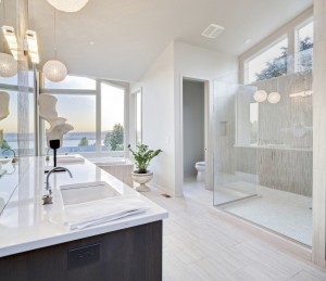 cream-and-dark-wood-bathroom-with-shower-room