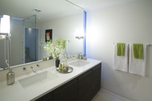 Twin sinks credit andrewarchy - bathroom vanity units make for maximum storage in bathrooms