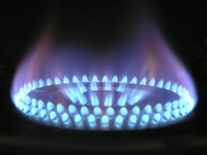 Gas hob flame