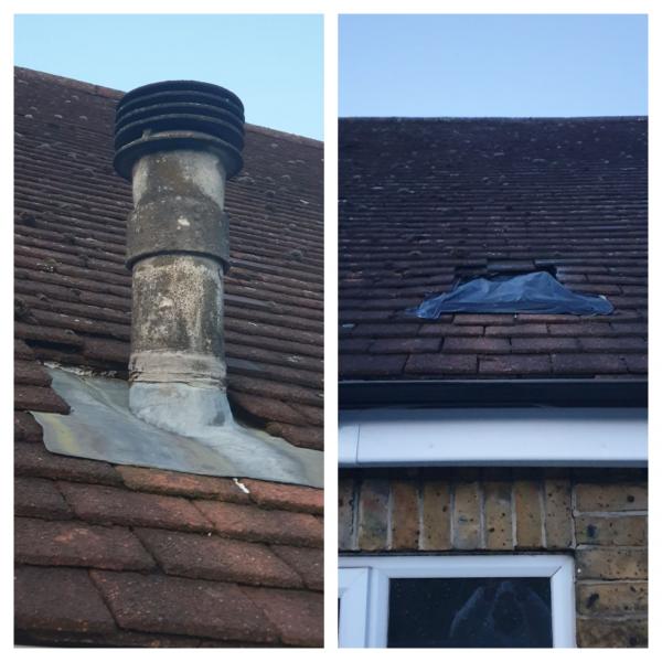 Removal of Flue Cowling 