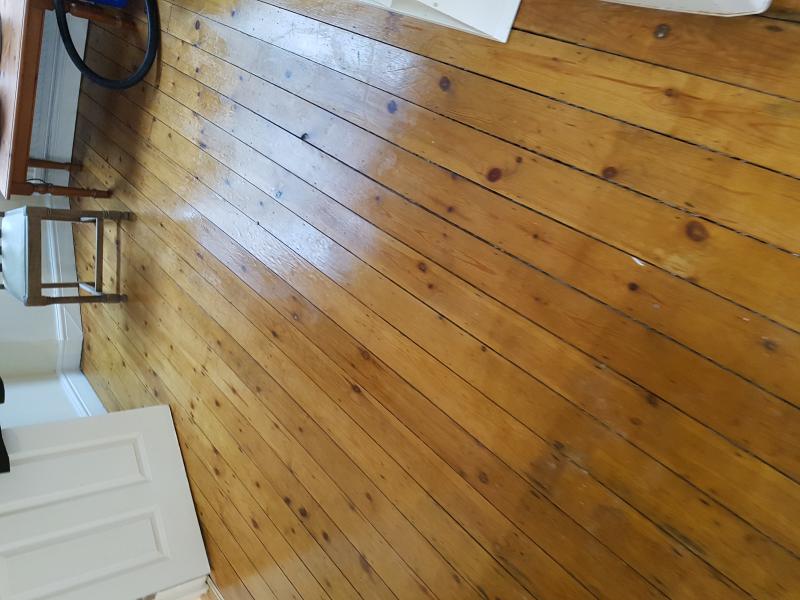 Floor in an HMO after 4 coats 