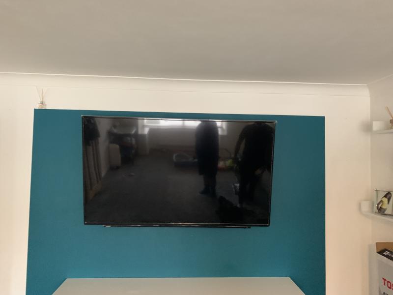 65" wall mounted tv installation 